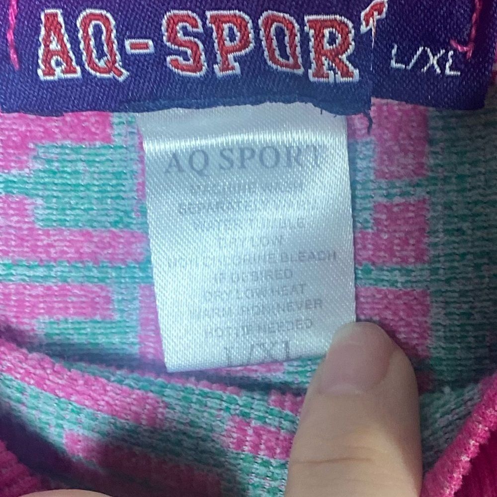 AQ Sport Chic Women's Pink and Gray Leggings Set - Picture 5 of 5